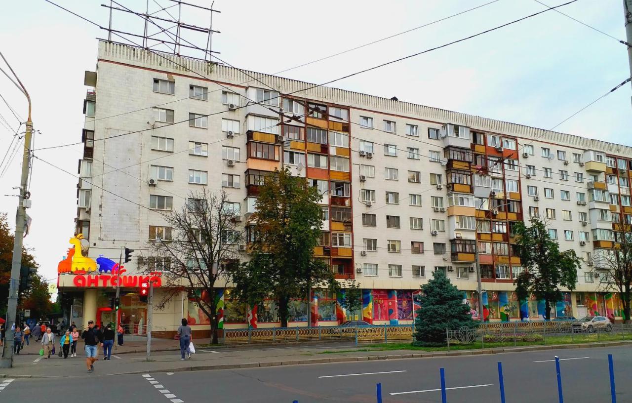 Отдельная Комната С Балконом В Апартаментах, Возле М Печерская كييف المظهر الخارجي الصورة
